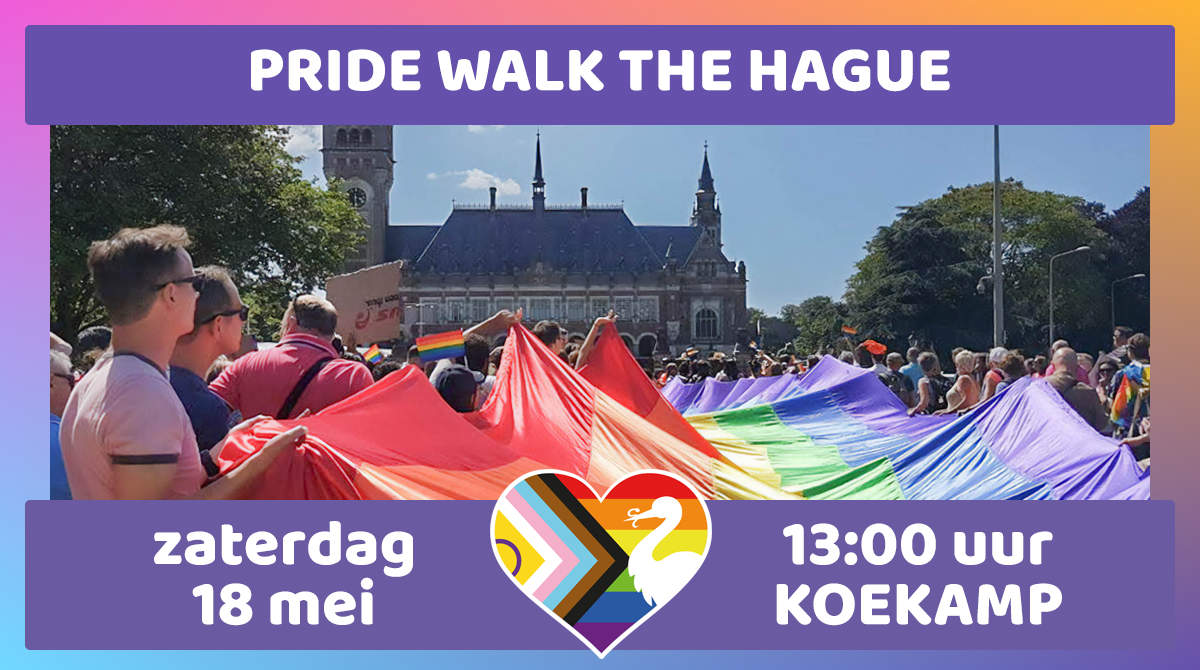 Pride Walk The Hague | 18 mei 2024, 13:00 uur Koekamp