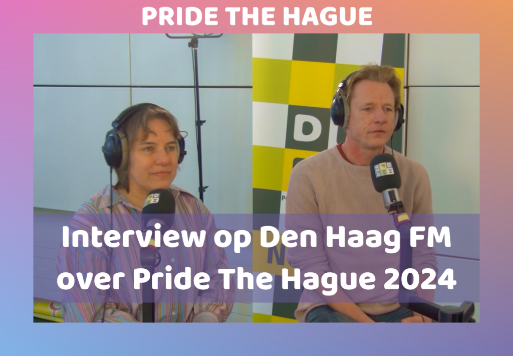 Interview op Den Haag FM over Pride The Hague 2024