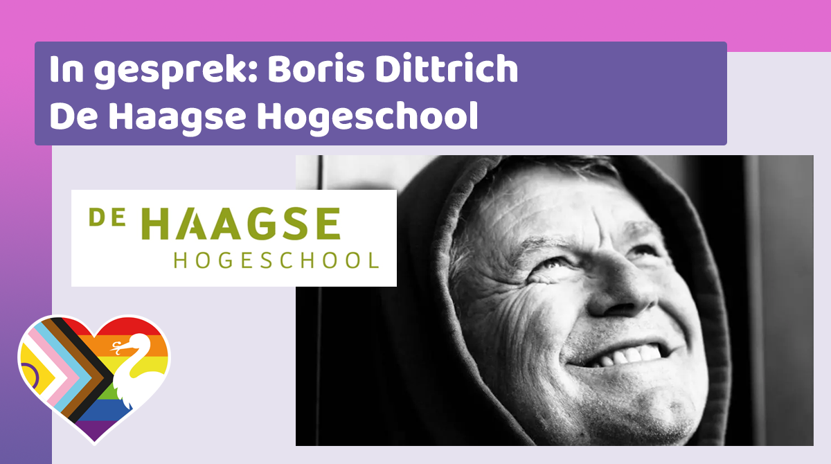 In gesprek met Boris Dittrich over lhbtiqa+ rechten | 15 mei, De Haagse Hogeschool | Pride The Hague