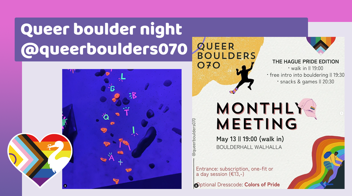 Queer Bolder Night | 13 mei, Bolderhal Walhalla | Pride The Hague