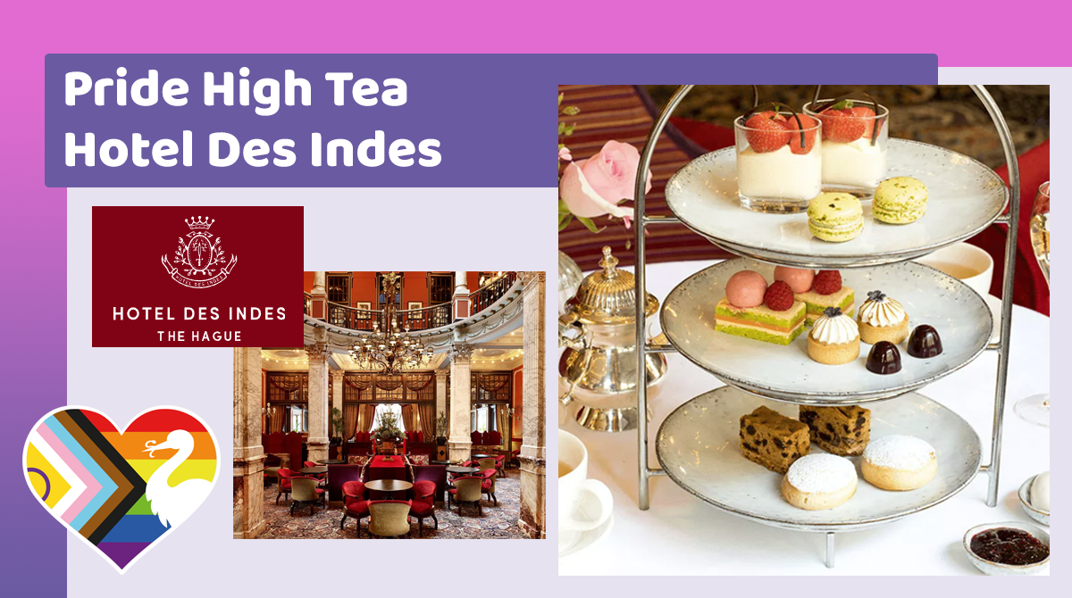 Pride High Tea | 18 mei, Hotel Des Indes | Pride The Hague