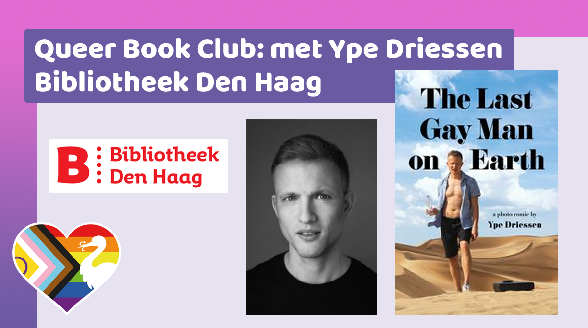 Queer Book Club | 27 mei, centrale Bibliotheek | Pride The Hague