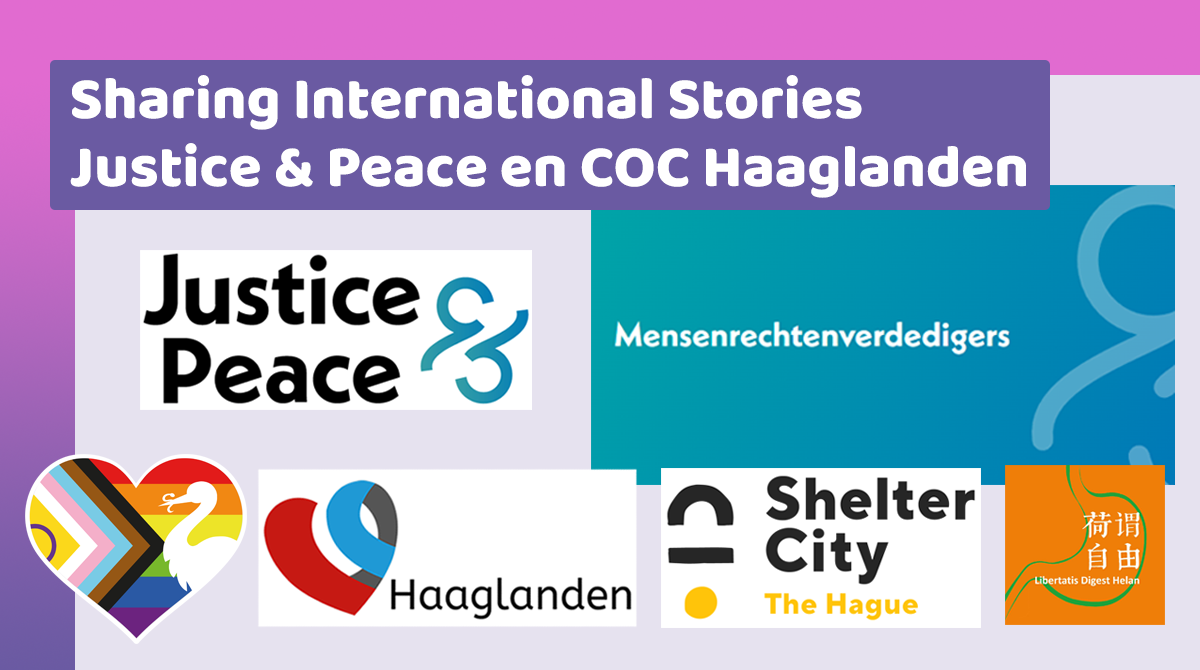 Sharing International Stories | 15 mei | Pride The Hague