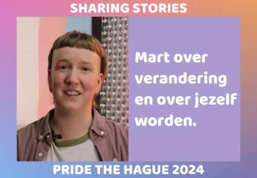 Storyteller mart over verandering en over jezelf worden | Pride The Hague
